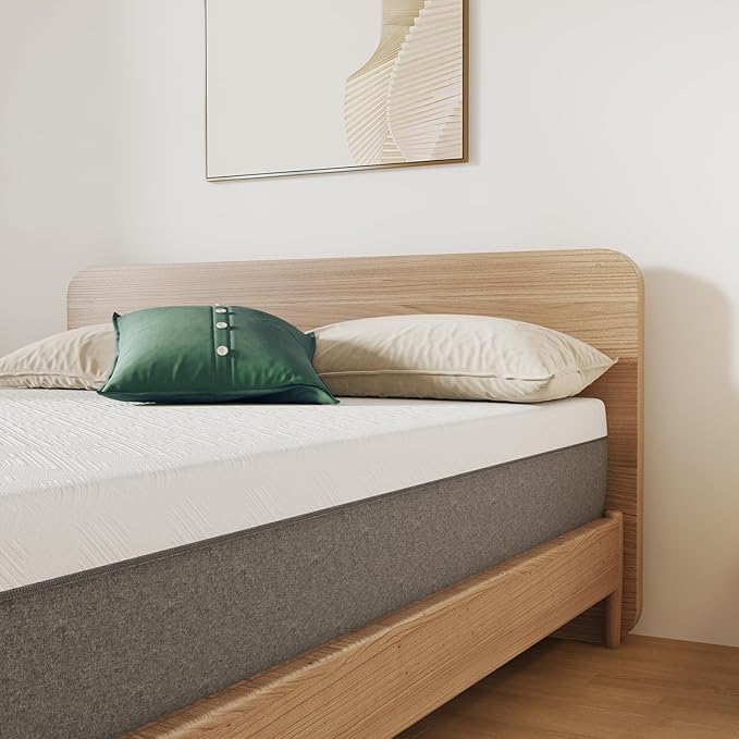 Novilla Twin Mattress 6 Inch, Gel Twin Memory Foam Mattressess in a Box for Supportive & Pressure Relief & Cooling Night Sleep, CertiPUR-US Certified