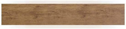 Manhattan Comfort Nomad 67" Dining Bench Seat for Indoor and Outdoor Use, Kitchen, Breakfast Nook, 2 Person Seating, Modern Rustic and Farmhouse Chic Design with Wood Grain Finish, Nature