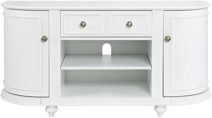 SEI Furniture Dandridge TV/Media Stand - White