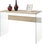Convenience Concepts SoHo Console Table/Desk, Weathered White