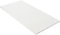Kaboon White Table Top 23.62" D x 59.1" W, Solid One-Piece Desktop, Universal Wood Countertop, Reversible Laminate Top, Double Desks, L-Desk DIY, for Home and Commercial