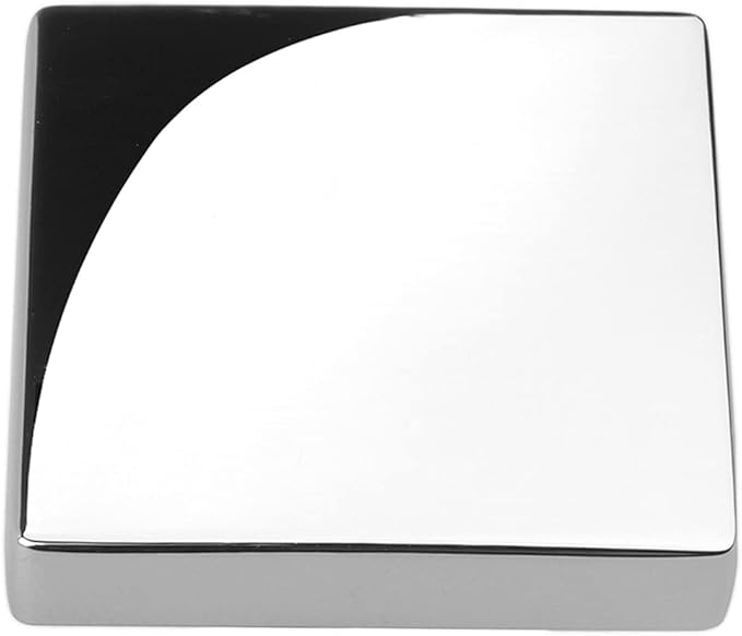 KOOFIZO 30-Pack Solid Square Bar Cabinet Handle - Chrome Furniture Pull, 6.3 Inch/160mm Screwhole Distance for Kitchen Cupboard Door, Bedroom Dresser Drawer, Bathroom Wardrobe Hardware