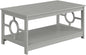 Convenience Concepts Ring Coffee Table, Gray