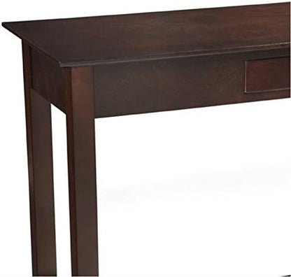 Convenience Concepts American Heritage 1 Drawer Console Table with Shelf, Espresso