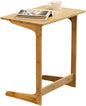 Forevich Tv Tray Table End Couch Table Snack Desk Sofa Side Table Office Furniture L Shape Natural