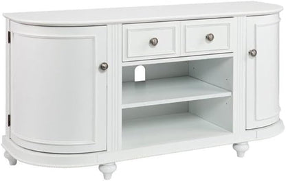 SEI Furniture Dandridge TV/Media Stand - White