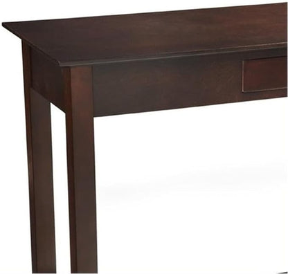 Convenience Concepts American Heritage 1 Drawer Console Table with Shelf, Espresso