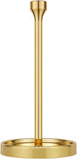 Ivilon Countertop Paper Towel Holder - Modern Bell End Minimalist Design - Color Gold Polished