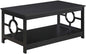 Convenience Concepts Ring Coffee Table, Black