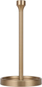 Ivilon Countertop Paper Towel Holder - Modern Bell End Minimalist Design - Color Warm Gold