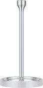 Ivilon Countertop Paper Towel Holder - Modern Bell End Minimalist Design - Color Chrome
