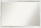 Amanti Art White Bathroom Mirror for Over Sink, 25x37 Breeze Distressed White Rectangle Vanity Mirror, Large Country Rustic Wood Frame, Hangs Horizonally and Vertically, Bathroom Wall Decor, Beveled
