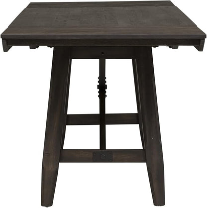 LIBERTY FURNITURE INDUSTRIES, INC. Double Bridge Trestle Table Set