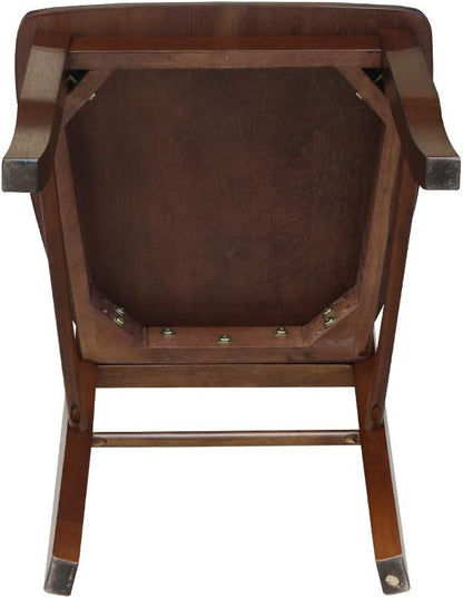 International Concepts Madrid Ladder Back Chair, Espresso
