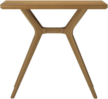 Plank+Beam Verso Console Table, 36 Inch Solid Wood Modern Sofa Table, Narrow Entryway Table for Hallway, Behind The Couch, Living Room, Foyer, Pecan