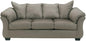 Signature Design by Ashley Darcy Casual Plush Sofa, Grayish Brown