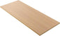 Kaboon Universal Tabletop 55"x20", Solid One-Piece Melamine Table Top, Double Desk L-Desk DIY, Home and Office, Light Walnut