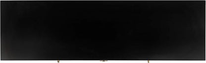 SAFAVIEH Genevieve TV Stand for up to 65" Flatscreen – Black & White Washed Finish, Mid-Century Modern Storage Cabinet, Entertainment Media Console (MED5000B)