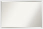 Amanti Art White Bathroom Mirror for Over Sink, 26x38 Incline White Rectangle Vanity Mirror, Large Modern Contemporary Wood Frame, Hangs Horizonally and Vertically, Bathroom Wall Decor, Beveled Edge