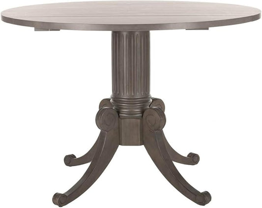 Safavieh Home Forest Traditional Grey Wash Drop Leaf Dining Table