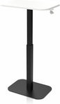 Ergohome™ ELEVANCE Table™ Height Adjustable Side Table for Couch or Bed, Laptop Table - End Table Office Coffee Accent Table - Precision Engineering for Superior Stability (Black Base & Cloud Top)