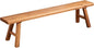 70.8in Wood Bench Indoor – Rustic Farmhouse Entryway Bench, Skinny Bench Design, Made of Extra-Thick Solid Wood, Perfect for Dining Room, Hallway, or End of Bed