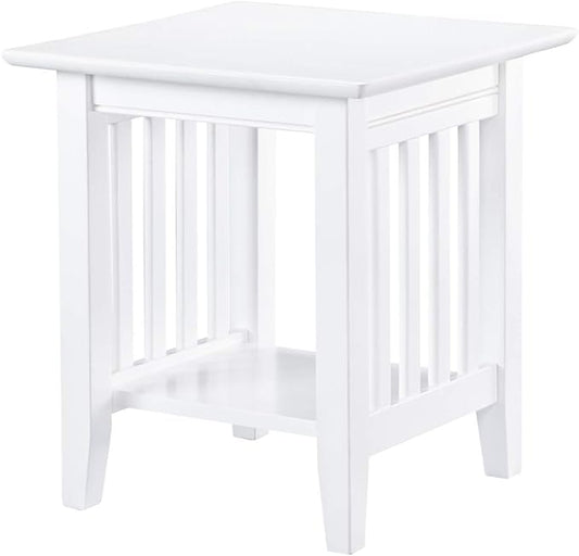 AFI, Mission End Table, White