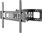 Full Motion TV Wall Mount for 37-80" TVs, Cold-Rolled Steel, VESA 200x200 to 600x400mm, Swivel 120° & Tilt, Supports Up to 99lbs, Durable & Easy Installation