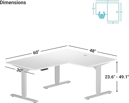 Standing Desk: FLT-05, DT-3030-GO, DT-4830-GO, DA-10-Black