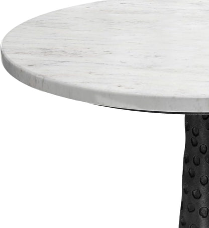 SIMPLIHOME Myles Contemporary Modern 16 inch Wide Metal Side Table in Black for the Living Room and Bedroom