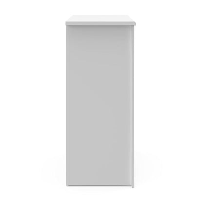 Storkcraft Crescent 4 Drawer Chest (White) – GREENGUARD Gold Certified, Dresser For Nursery, 4 Drawer Dresser, Kids Dresser, Nursery Dresser Drawer Organizer, Chest of Drawers