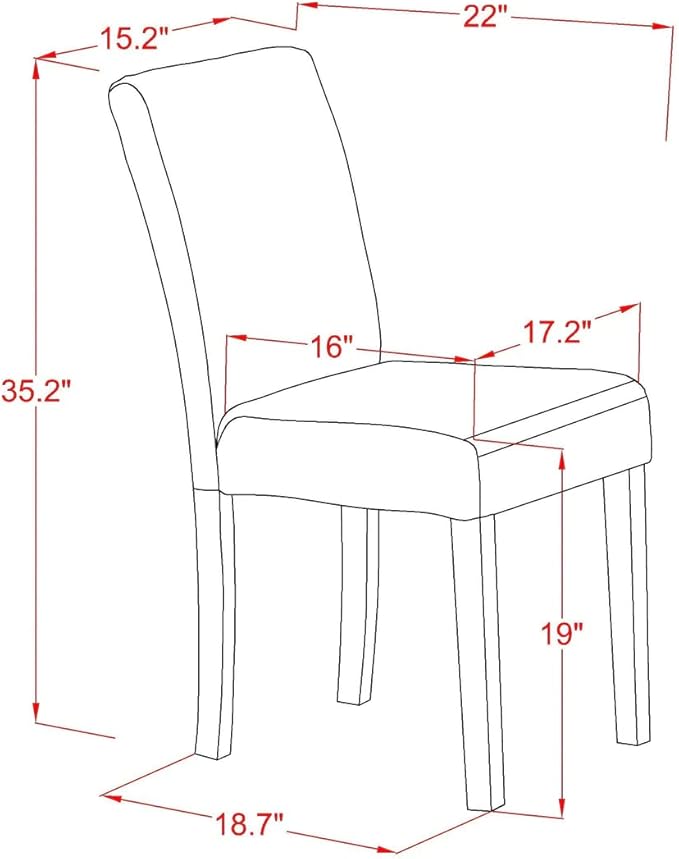 East West Furniture VAAB7-OAK-04 7 Piece Dinette Set Consist of an Oval Dining Room Table with Butterfly Leaf and 6 Light Tan Linen Fabric Upholstered Chairs, 40x76 Inch, Oak