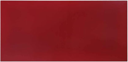Convenience Concepts American Heritage Chairside End Table with Drawer 23.5" - Classic Living Room Table with Storage Shelf, Bedroom Nightstand, Cranberry Red
