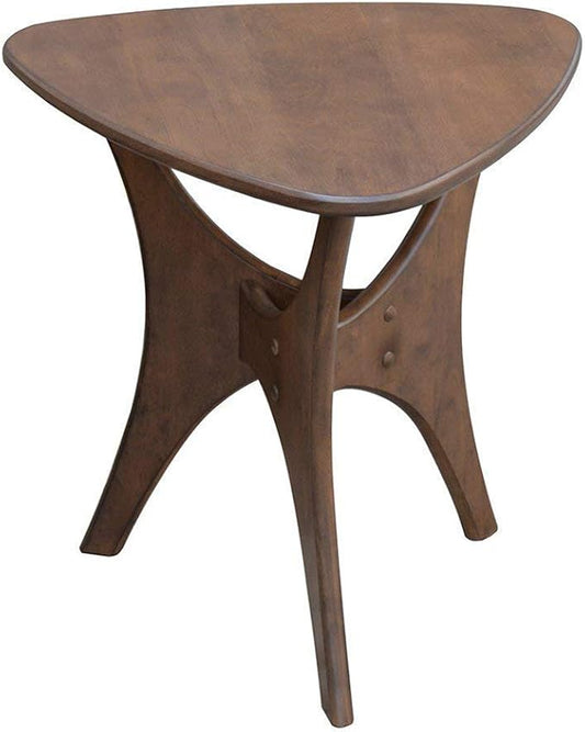 INK+IVY Blaze Accent Tables - Wood Side Table - Pecan, Mid-Century Modern Style End Tables - 1 Piece Small Tables For Living Room