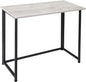 Leopard Outdoor Products Folding Computer Desk for Small Spaces, Space-Saving Home Office Desk, Foldable Laptop Table, Writing Desk, Compact Study Reading Table (Black/Greige)