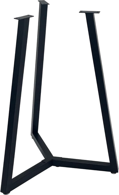 Metal Round Table Legs 28 Inch Coffee Table Legs,Table Base Black Iron Dining Furniture Legs
