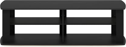 Furinno 11191BK THE Entertainment Center TV Stand, Black