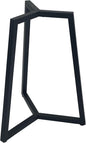 Round Metal Coffee Table Legs,28 Inch Black Iron Dining Table Base Only,Large Circle End Table Legs