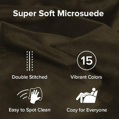 Sofa Sack Bean Bag Chair - Plush, Ultra Soft - Memory Foam Bean Bag Chair with Microsuede Cover - Stuffed Foam Filled Furniture and Accessories for Dorm Room 3 Feet - Olive