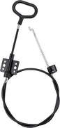 yuntop Sofa Recliner Cables Sofa and Reclined Chair Replacement Part D Ring Couch Recliner Pull Handle with S Tip for Cable Total Length 36.5 Inch Exposed Length 5Inch (1 Pack Black)