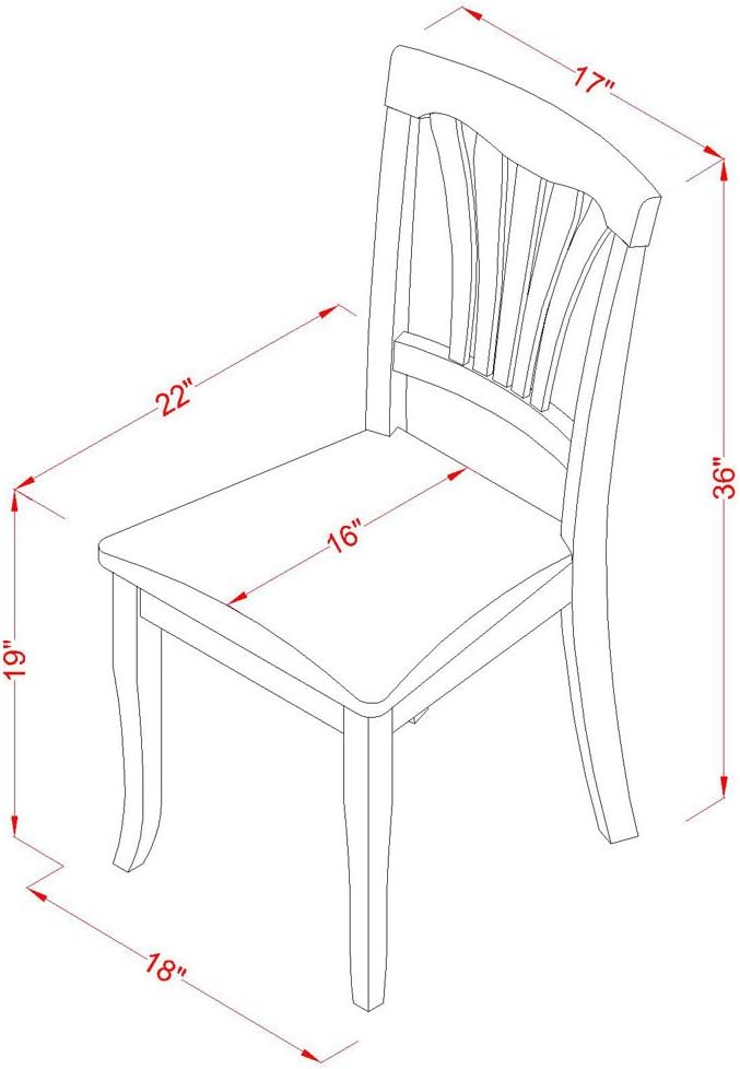 East West Furniture DOAV9-BCH-LC 9 Piece Dining Room Table Set Includes a Rectangle Wooden Table with Butterfly Leaf and 8 Faux Leather Kitchen Dining Chairs, 42x78 Inch, Black & Cherry