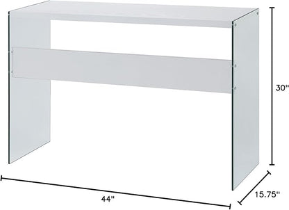 Convenience Concepts SoHo Console Table/Desk, White