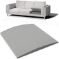 Couch Cushion Support for Sagging Seat - 20" x 20" High-Density Curved Foam Sofa Cushion Support Board, Couch Supporter for Under The Cushions, Grey Set of 1