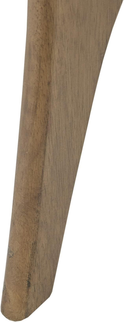 INK+IVY Blaze Triangle Wood Coffee Table Plywood with Wood Veneer Legs, Mid-Century Modern, Easy Assembly, Accent Furniture For Living Room, Minimalist Décor, Light Brown