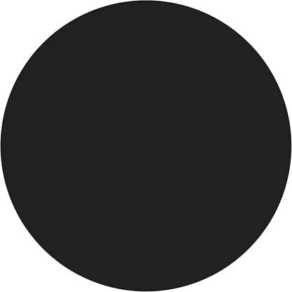 HomePop Black Mango Wood End/Side Round Table