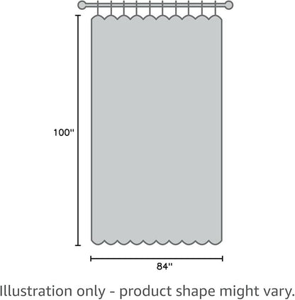 H.VERSAILTEX Linen Blackout Curtains Durable Thick Textured Linen Look 100% Blackout Patio Door Curtain Anti Rust Grommet Extra Wide Sliding Door Curtain Panel, W100 x L84 inch - Teal
