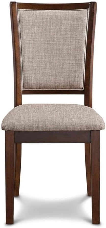 New Classic Furniture Amy Dining Set, Brown Cherry
