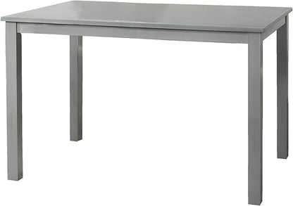 Poundex 5 Piece Dining Set in Gray