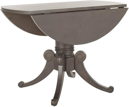 Safavieh Home Forest Traditional Grey Wash Drop Leaf Dining Table