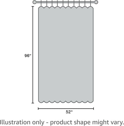 H.VERSAILTEX 100% Blackout Curtains for Bedroom Thermal Insulated Linen Textured Curtains Heat and Full Light Blocking Drapes Living Room Curtains 2 Panel Sets, 52x96 - Inch, Washed Spice